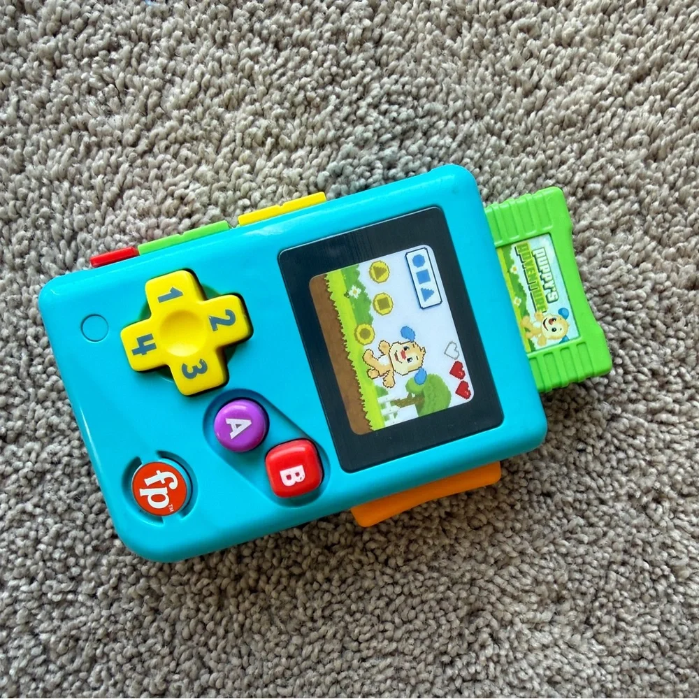 Fisher-Price lil gamer Learning Game educational baby toy Nintendo baby